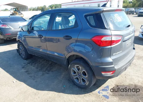 2022 Ford Ecosport S из США, поврежденный, VIN MAJ6S3FL7NC467984